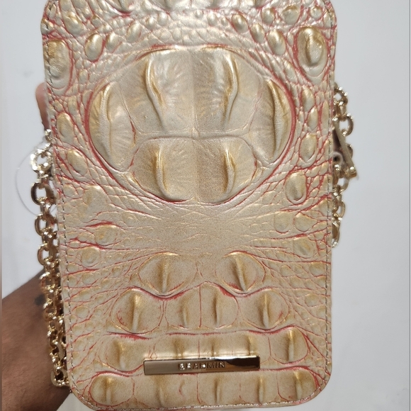 ✨️ Brahmin Cassia Sunkiss Color Melbourne Genuine Leather Crossbody NWT ✨️ - Picture 6 of 7